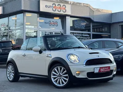 MINI Cooper S Cabrio · Temp · Xenon · Navi · Leder-Braun